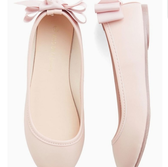 Crewcuts Other - Crewcuts pink satin flats